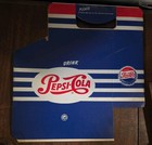 Vintage Nos Pepsi-cola Cardboard  6 Pack Bottle Carrier