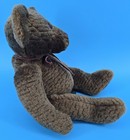 Vtg Russ Berrie Bixby Brown Teddy Bear Plush Stuffed Animal Toy W ribbon 11  90s