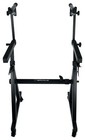 Rockville Z45w Z-style 2-tier Keyboard Stand wheels Fits Korg Kronos 88