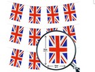 30 Large Flags Union Jack Fabric Bunting 10 Mts 33ft 8   x 12    Coronation banner 