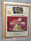 Vintage Antique Fruit Basket  Heirloom Hooking Burlap Rug Latch Hook Punch Kit