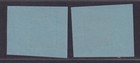 Mauritius Queen Victoria Facsimiles Switched Colors On Blue Paper