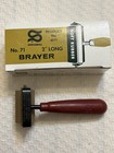 Vintage Speedball Breyer Soft Rubber Printing Roller No  7 In Original Box  4171