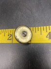 Antique Vintage Domed Lion Head Metal 2pc  Button 3 4   