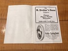 1920   s Art Deco Theater Guide Advertising Winston Motor Kelly Springfield Tire