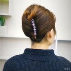 Hair Comb Formal Bridal Elegant Crystal Rhinestone Flower Hair Piece Barrette
