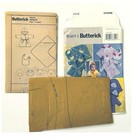 Butterick Pattern B4053 Infants    Hooded Robe Towel And Bib Uncut