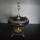 Vintage Italian Alfa Porcelain Marked Ashtray 