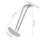 Silver Barber Chair Salon Shampoo Styling Hair Spa Beauty Equipment Footrest Usa