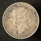Newfoundland 1896 10 Cents - Silver - Victoria