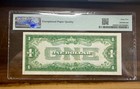 1928  1 Silver Certificate Fr 1600 Ca Block  Tate mellon Pmg Gem Unc 65 Epq Gem 