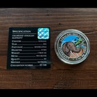 2018 Somalia Elephant 1 Oz Silver Day Scene   L e   25 Of 100   Coa And Box 