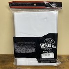 Mega Monster Hard Cover White Binder 9 Pocket Holds 720 Trading Cards Read Descr