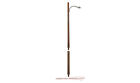 Woodland Scenics   O Scale   New   Wooden Pole Street Light   2 Pack   Jp5646