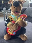 Scooby-doo Guitar Rock N Roll Plush Electronic Toy Musical Talks Sings Works 11 