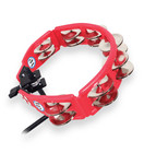 Latin Percussion Lp Cyclops 3 8  Mountable Tambourine  Red Nickel Jingles Lp161