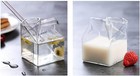 High Borosilicate Square High Temperature Resistant Glass Milk Box