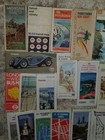 1950s 60s 70s Roadmap Lot Tour Guide Gas Station Toll Map Gulf Standard 45 Vtg