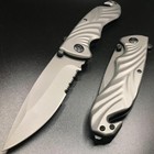 8 75  Tactical Rescue Spring Assisted Open Blade Folding Edc Pocket Knife