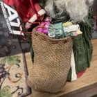Handmade  Primitive-style Folk Art Santa Claus Figure Paper Mache