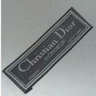 Christian Dior Monsieur Paris New York Fabric Tag Sewing Replacement Label 2 