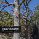 High Limb Rope Saw - The Arborist V 2-32  Rope Chainsaw Double Sided With Saw   