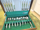 Vintage 1847 Rogers Bros 52 Piece Silverware Silverplate Excellent Condition