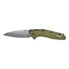 Kershaw Dividend Folding Knife 3  Composite Blade Cpm D2 N690 Olive Aluminum
