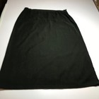 Canyon Road Skirt Womens 2x Plus Long Straight Pencil Dark Green Stretch Modest