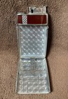 1930 s - 40 s Art Deco Evans Trig-a-lite Cigarette Case   Lighter Combo