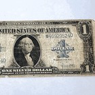 1923  1 Large Size Silver Certificate Fr 237 Blue Seal Speelman white Note    