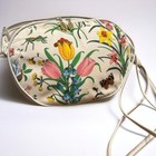 Gucci Flora Shoulder Bag Crossbody Bag Auth