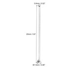 600 X Flat Head Pins For Jewelry Making 20mm Stainless Steel 22 Gauge Silver