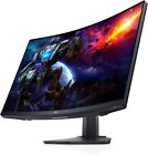Dell 27  Qhd Led Curved Gaming Monitor S2722dgm 2560x1440 1500r 165hz Adjustable