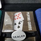 Cardinal Deluxe Poker Set 200 Chips Aluminum Case Cards Complete Casino Game