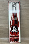 Vintage Boone Cola Soda Pop Porcelain Sign Coca Pepsi Bottle Can Gas Station