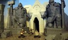 Dwarven Mines 2nd Hall Monumental Gateway 28mm Terrain D d Warhammer Moria Lotr