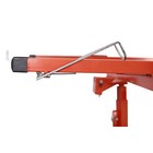Drywall Rolling Lifter Panel Hoist Jack Lift 11ft 150lb W  Lockable Wheels Red