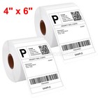 2-80 Rolls 4  X 6  Direct Thermal Shipping Labels For Zebra Printer 450 Per Roll