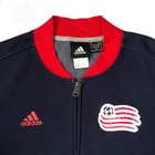 Vintage Mls New England Revolution Soccer Adidas Zip-up Jacket Small