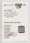 1986 Burger King Huntsville Stars Stan Kyles M5x