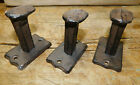 1 Cast Iron Antique Style Railroad Spike Coat Hooks Hat Hook Rack Towel Garden 