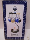 Anglaspel Christmas Nativity Rotary Tealight Candle Holder Nib Sweden Metal