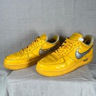 Nike Air Force 1 Low Off-white Ica University Gold Lemonade Size 11