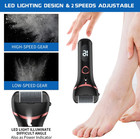 Electric Foot Callus Remover  Rechargeable Foot Scrubber File Pedicure Kits