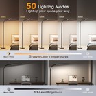 Led Floor Lamp 18w 2000lm Dimmable Dual Head Goose Neck