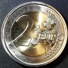 2 Euro Gedenkm  nze Italien 2011 Ital  Vereinigung Coloriert Bankfrisch Gold