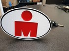 Ironman M-dot Hitch Cover With Locking Peg
