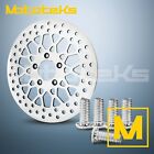 11 5 Harley Front Rotor Mesh W  Bolts For Harley Davidson Models Stainless Steel
