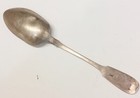 Antique 1888 Imperial Russian Silver          -       1888 Large Service Spoon 11 25 